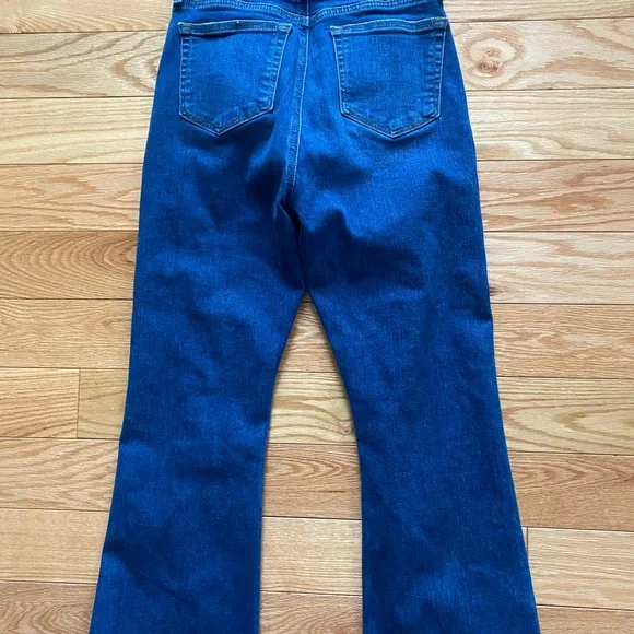 LOFT The Kick Crop jeans. - Picture 6 of 8